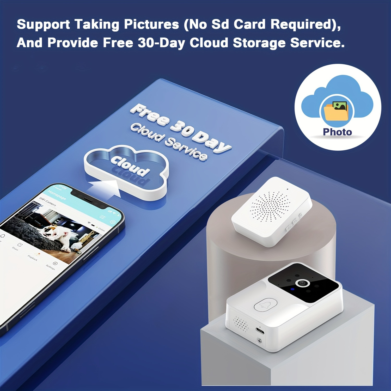 Tuya 무선 스마트 비디오 초인종, 2.4G WiFi - Smart Home Video Doorbell Enhanced Security With Smart Doorbell 리뷰 및 가격